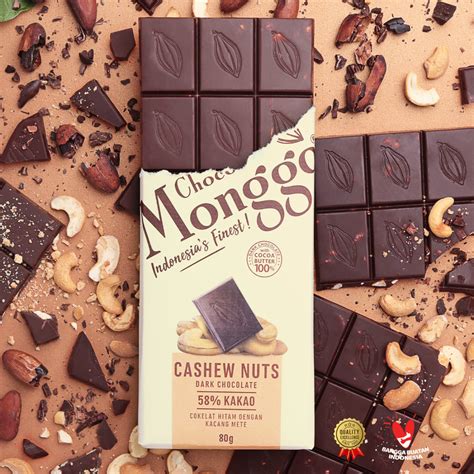 Jual Chocolate Monggo Cokelat Murni Healthy Flavours Premium