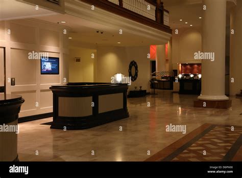 Grand Hotel Lobby Stock Photo - Alamy