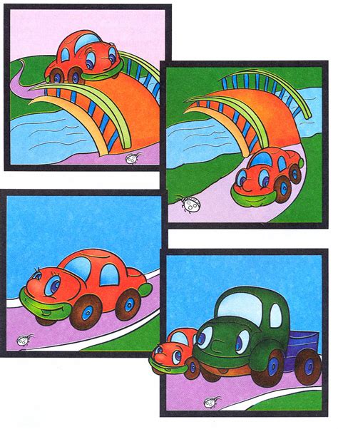 Приставочные глаголы в картинках для дошкольников