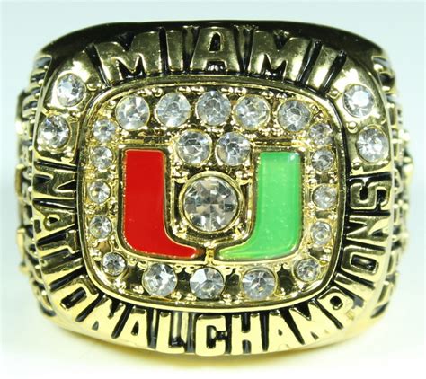 Dennis Erickson Miami Hurricanes High Quality Replica 1991 National ...