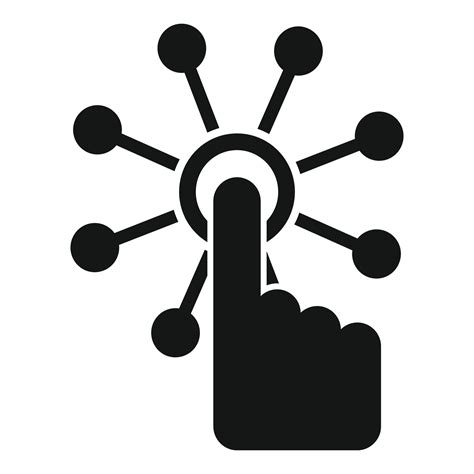 Digital Touch Icon Simple Vector Finance Crypto 21503084 Vector Art At