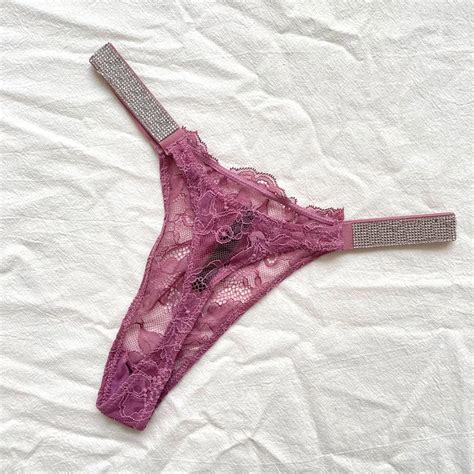 Lingerie De Renda Rosa Sexy Para Mulheres Roupa Ntima Feminina Baixo Crescimento Suti Letra