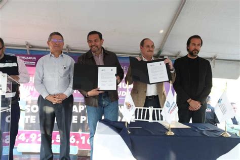 Entregan A Municipio Obras Realizadas Por Fideicomiso De Puentes