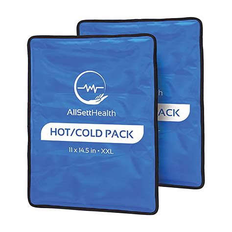 AllSett Health XXL Reusable Hot And Cold Gel Packs Model ASH072