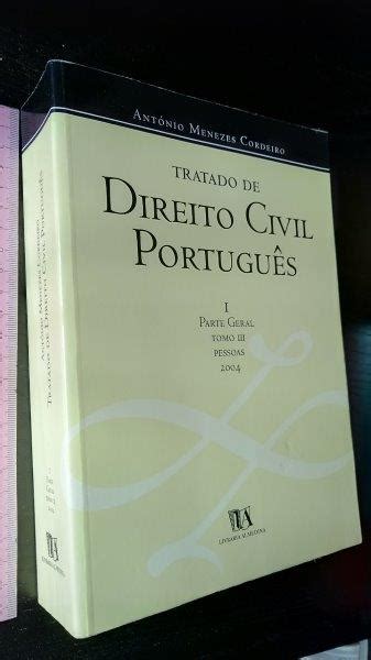 Tratado de Direito Civil Português I Parte Geral Tomo III António