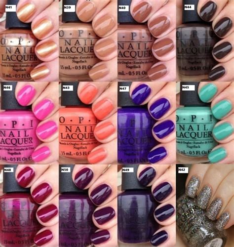 Opi Nail Polish Lacquer ~ NORDIC COLLECTION 15ml - Choice of 12 Colours