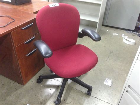 herman miller reaction red ultra ergonomic multi lever task chair