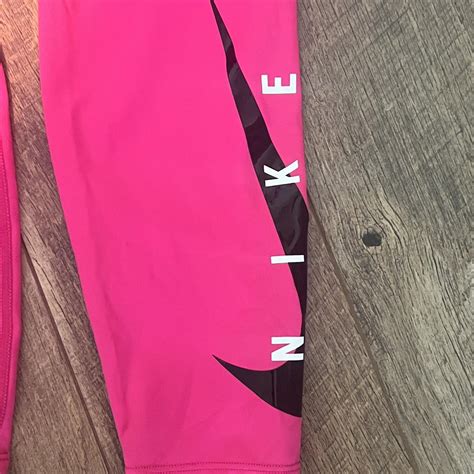 Pink Nike Spandex Leggings 🩷 ⭕️size Is Depop