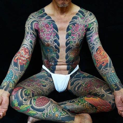 Japanese Bodysuit Tattoo By Horikashi Japaneseink Japanesetattoo