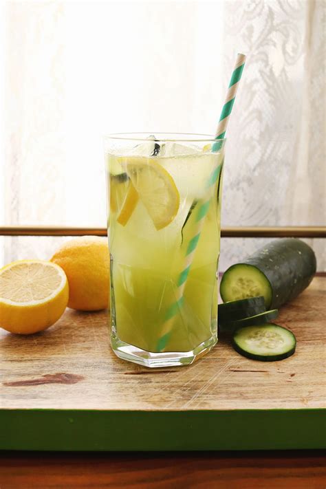 Cucumber Gin Lemonade A Beautiful Mess