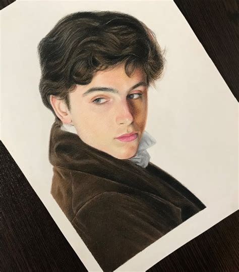 Timothée Chalamet Drawing PeakD