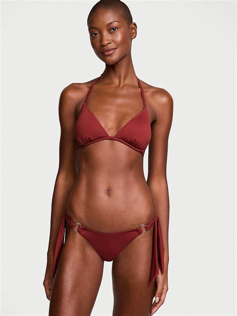 Buy Essential Triangle Underwire Bikini Top Russet Order Bikini Top Online Victoria S Secret US