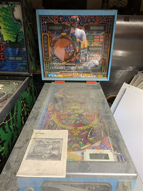 Devil Riders Pinball Machine For Sale In Cadiz Oh Zaccaria 1984
