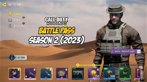 Season 2 2023 Battle Pass Karakter Dan Senjata Codm S2 CODM