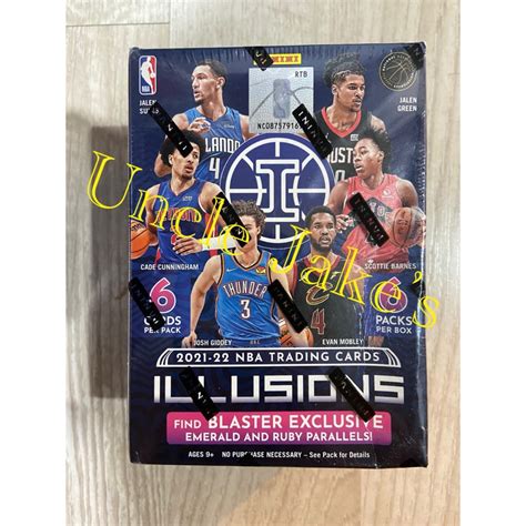 Panini Illusions Nba Basketball Blaster Box Shopee