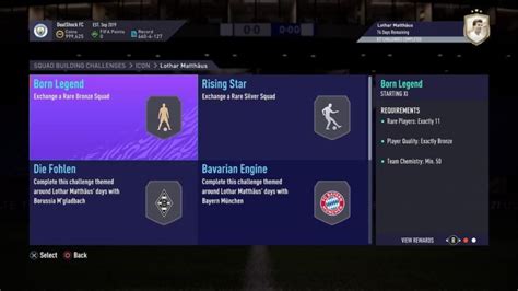 Fifa 21 How To Complete Icon Lothar Matthaus Sbc Requirements And