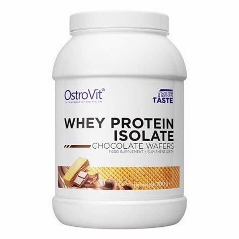 OSTROVIT Whey Protein Isolate izolat białka serwatkowego 700 g smak