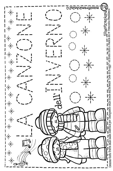 la canzone dellinverno maestramichela