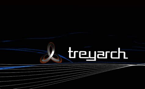 Download Treyarch Logo On A Stylish Dark Background Wallpaper