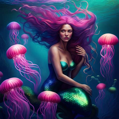 Underwater Mermaid Ai Generated Artwork Nightcafe Creator