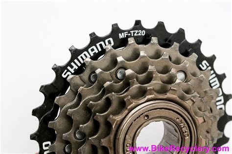 Shimano MF-TZ20 6 Speed Freewheel: 14-28t (New take-off) - Bike Recyclery