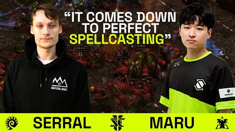 Serral VS Maru Master S Coliseum 7 Group Stage YouTube