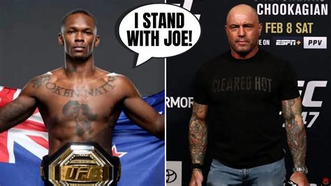 Israel Adesanya Defends Joe Rogan DESTROYS The Mainstream Media In UFC