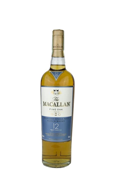 The Macallan - Highland Single Malt Scotch Whisky “Fine Oak” 12 Years ...