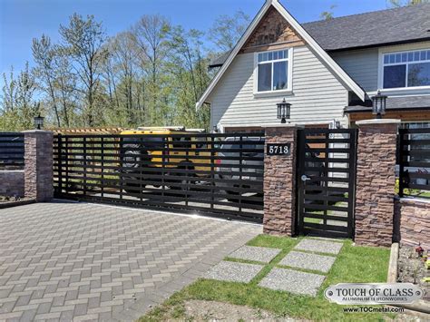 Sliding & Cantilever Driveway Gates | Vancouver Driveway Gates ...