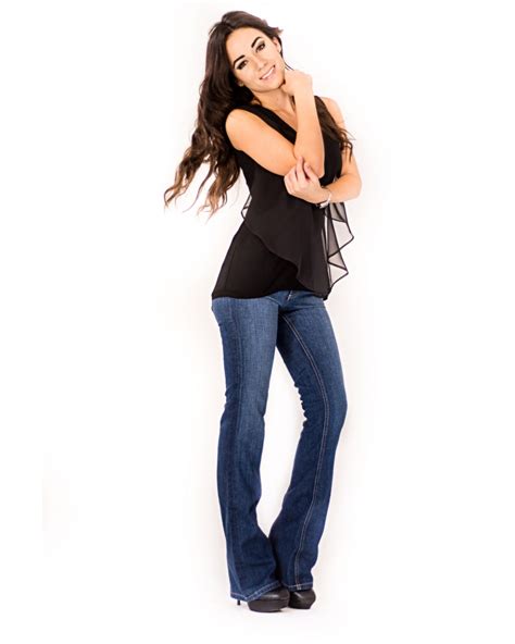 Bullet Blues Babe Nuit Dark Wash Boot Cut Jean Made In Usa