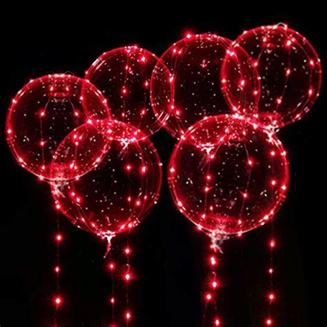 Transparent LED Light Up Balloons 6 packs | Michaels