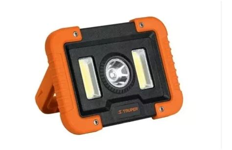 Reflector Led Recargable Usb Lumens Truper