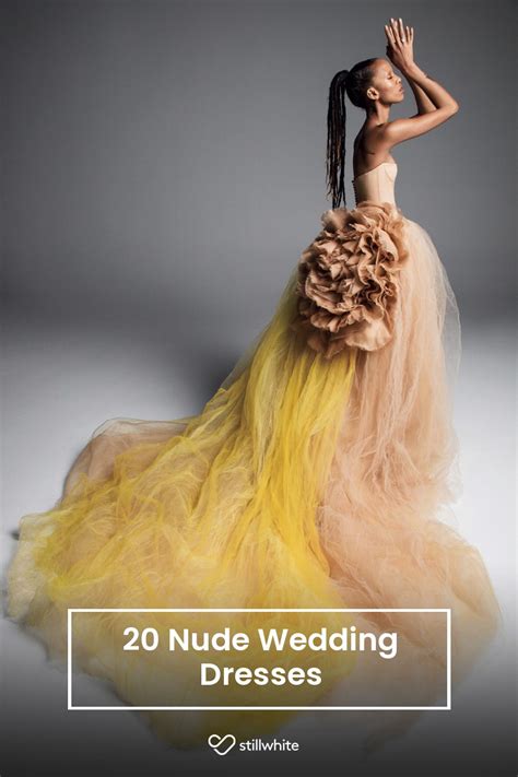 20 Nude Wedding Dresses Stillwhite Blog