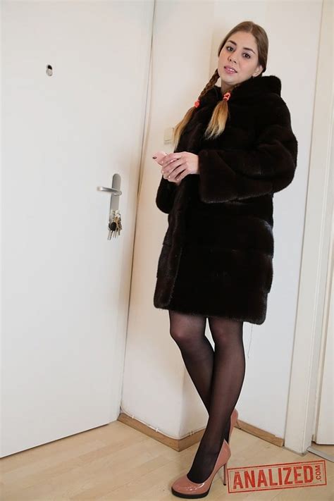 Hot Brunette Julia Red Masturbates On The Sofa Photos