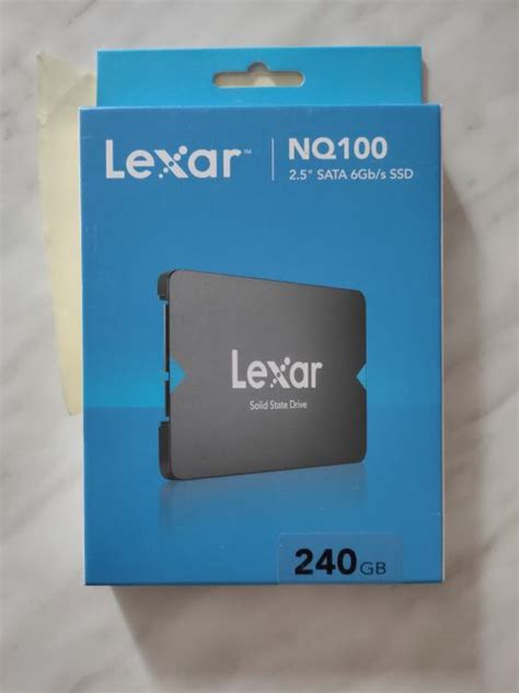 Lexar Nq100 240gb Ssd •• Nov •• Zapakiran •• Garancija •• Akcija