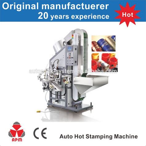 China Automatic Hot Stamping Machine For Cap Side Manufacturer And Supplier Factory Prices Apm