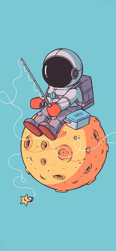 太空人背景图卡通 千图网
