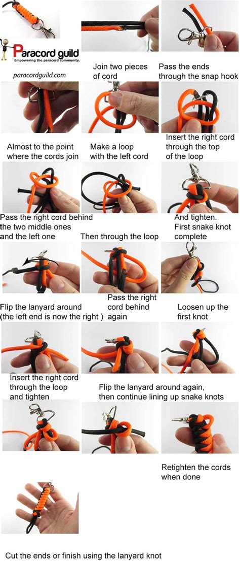 How To Tie 550 Cord Lanyard At Jason Lindstrom Blog
