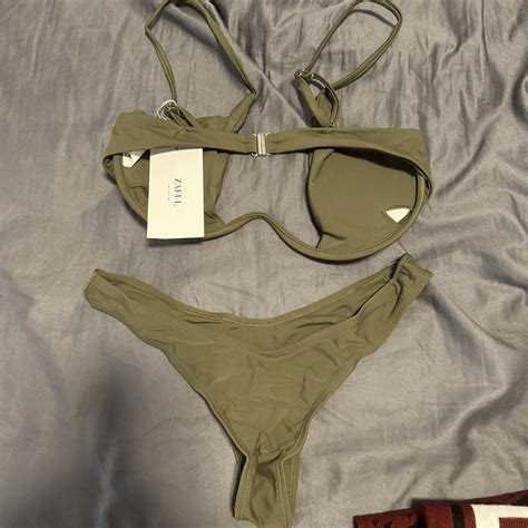 NWT Bikini Size Medium Thong Bottom Never Worn Depop