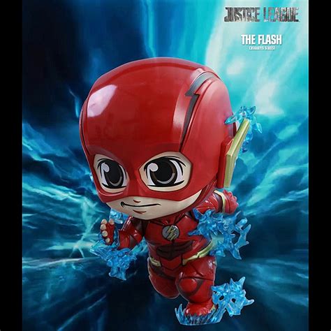 Hot Toys Justice League Cosbaby S Bobble Head Collectible Set Pcs