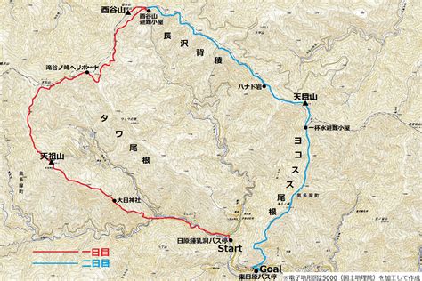 天祖山－酉谷山 奥多摩最深部、長沢背稜を歩く | 週末は山を目指す