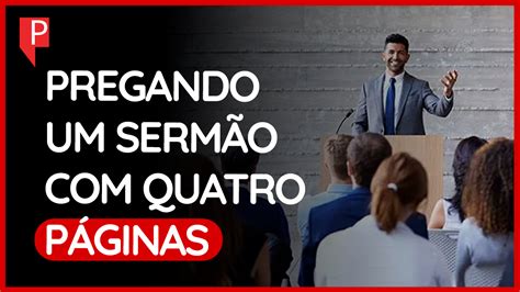 Como Pregar Um Serm O Quatro P Ginas O Site Do Pregador