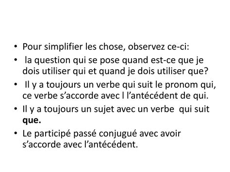 Les pronoms relatifs qui et que ppt télécharger