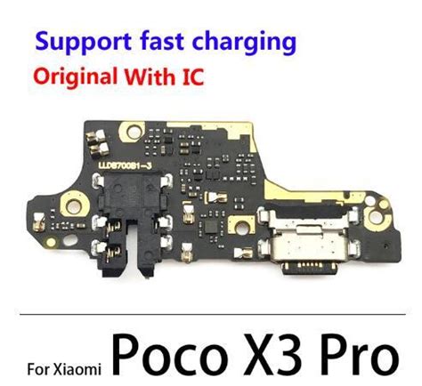 Original Usb Charging Port Board Flex Cable Connector Microphone Parts