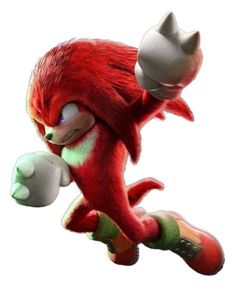 Knuckles The Echidna Transparent By Speedcam On Deviantart