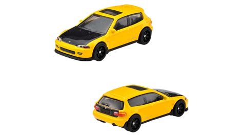 Premium Hot Wheels Nissan Sentra Honda Civic Eg Toyota Celica Fleet Street