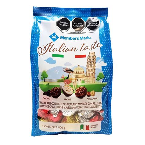 Chocolate Sam's Club - Chocolates Member's Mark Italian Taste 800 g a precio de socio | Sam’s ...