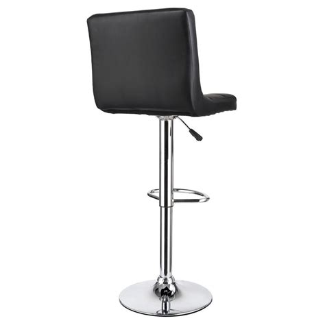 Leather Square Cushion 1pc Bar stool - Dealsdirect.co.nz