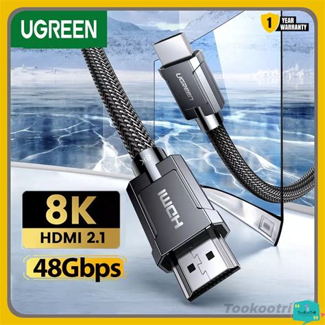 Jual UGREEN Kabel HDMI to HDMI 2.1 8K Ultra HD | Shopee Indonesia