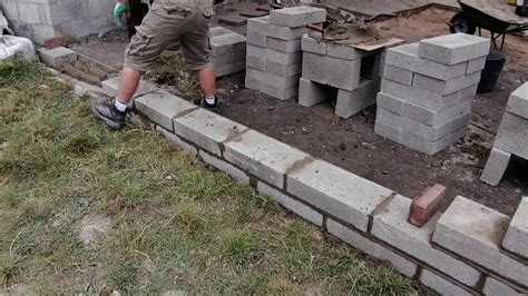 Bricklaying Block Wall Build YouTube